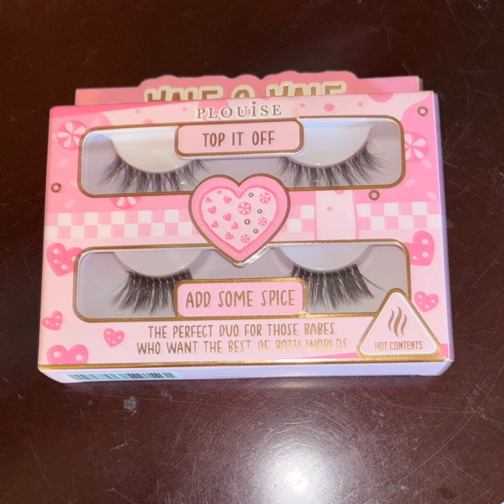 P.Louise Top It Off and Add Some Spice Lash Duo - Black